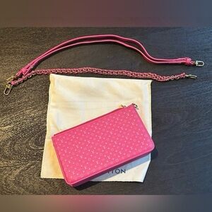 Lexington Monogram pattern leather shoulder bag